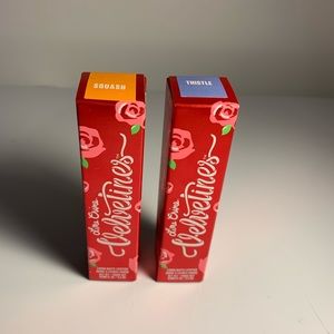 Lime crime DISCONTINUED velvetines squash/thirstle
